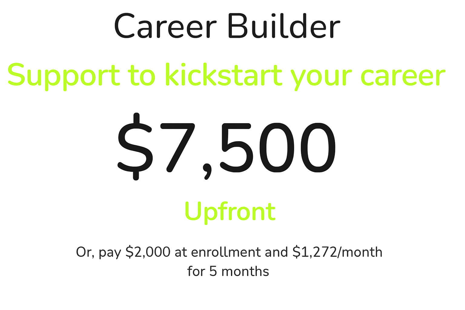 career support